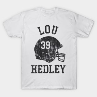 Lou Hedley New Orleans Helmet Font T-Shirt